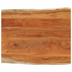 Tablero de mesa rectangular borde natural acacia 90x80x3,8 cm by , Table tops - Ref: Foro24-370651, Price: 119,44 €, Discount: %