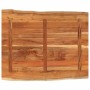 Tablero de mesa rectangular borde natural acacia 90x80x3,8 cm de , Tableros para mesas - Ref: Foro24-370651, Precio: 131,03 €...