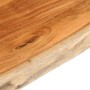Tablero de mesa rectangular borde natural acacia 90x80x3,8 cm de , Tableros para mesas - Ref: Foro24-370651, Precio: 131,03 €...