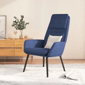 Sillón de relax de tela azul de , Sillones - Ref: Foro24-341316, Precio: 124,55 €, Descuento: %