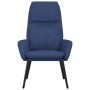 Sillón de relax de tela azul de , Sillones - Ref: Foro24-341316, Precio: 126,81 €, Descuento: %