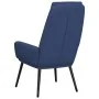 Sillón de relax de tela azul de , Sillones - Ref: Foro24-341316, Precio: 124,55 €, Descuento: %