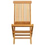 Sillas de jardín 6 uds con cojines azul real madera de teca de , Sillas de jardín - Ref: Foro24-3065600, Precio: 387,74 €, De...