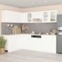 Juego de muebles de cocina 11 piezas madera ingeniería blanco de , Armarios de cocina - Ref: Foro24-3067664, Precio: 778,38 €...