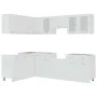 Juego de muebles de cocina 11 piezas madera ingeniería blanco de , Armarios de cocina - Ref: Foro24-3067664, Precio: 776,80 €...