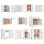 Juego de muebles de cocina 11 piezas madera ingeniería blanco de , Armarios de cocina - Ref: Foro24-3067664, Precio: 776,80 €...