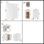 Juego de muebles de cocina 11 piezas madera ingeniería blanco de , Armarios de cocina - Ref: Foro24-3067664, Precio: 776,80 €...