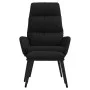 Relax armchair with fabric and black synthetic leather footstool by , Armchairs - Ref: Foro24-3097511, Price: 128,70 €, Disco...