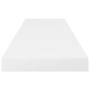Estante flotante de pared 4 uds MDF blanco brillo 80x23,5x3,8cm de vidaXL, Estantes y estanterías - Ref: Foro24-323753, Preci...