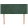 Kopfteil aus dunkelgrünem Samt 93x16x78/88 cm von , Kopf- und Fußteile - Ref: Foro24-3118527, Preis: 57,81 €, Rabatt: %