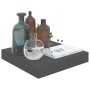 Estante flotante de pared MDF gris brillo 23x23,5x3,8 cm de vidaXL, Estantes y estanterías - Ref: Foro24-323781, Precio: 16,9...