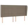 Boxspringbett mit grauem Taupe-Stoffbezug und Matratze 200x200 cm. von , Betten und Lattenroste - Ref: Foro24-3127993, Preis:...