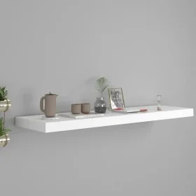 Estante flotante de pared MDF blanco 90x23,5x3,8 cm de vidaXL, Estantes y estanterías - Ref: Foro24-323817, Precio: 28,81 €, ...