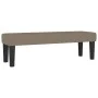 Box spring bed with gray taupe fabric mattress 200x200 cm by , Beds and slatted bases - Ref: Foro24-3136465, Price: 812,97 €,...