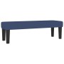 Cama box spring con colchón tela azul 140x190 cm de , Camas y somieres - Ref: Foro24-3136515, Precio: 520,14 €, Descuento: %