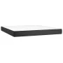 Box spring bed with black synthetic leather mattress 160x200 cm by , Beds and slatted bases - Ref: Foro24-3137551, Price: 621...