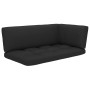 Muebles de palets 4 pzas y cojines madera pino impregnada de , Conjuntos de jardín - Ref: Foro24-3066752, Precio: 444,72 €, D...