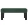Banco de terciopelo verde oscuro 70x30x30 cm de , Bancos - Ref: Foro24-346641, Precio: 44,66 €, Descuento: %