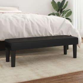 Banco de cuero sintético negro 100x30x30 cm de , Bancos - Ref: Foro24-346660, Precio: 58,99 €, Descuento: %