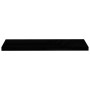 Estantes flotantes pared 2 uds MDF negro brillo 90x23,5x3,8 cm de vidaXL, Estantes y estanterías - Ref: Foro24-323776, Precio...