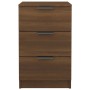 Mesita de noche color marrón roble 40x36x65 cm de , Mesitas de noche - Ref: Foro24-817055, Precio: 68,45 €, Descuento: %