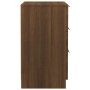 Mesita de noche color marrón roble 40x36x65 cm de , Mesitas de noche - Ref: Foro24-817055, Precio: 68,45 €, Descuento: %