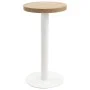 Light brown 40 cm MDF bistro table by , Kitchen and dining tables - Ref: Foro24-286414, Price: 99,24 €, Discount: %