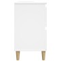 Armario para lavabo madera contrachapada blanco 80x33x60 cm de , Tocadores de baño - Ref: Foro24-821268, Precio: 85,99 €, Des...
