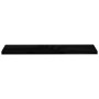 Estante flotante de pared MDF negro brillante 120x23,5x3,8 cm de vidaXL, Estantes y estanterías - Ref: Foro24-323778, Precio:...