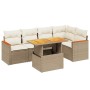 Juego de sofás jardín con cojines 6 pzas ratán sintético beige de , Conjuntos de jardín - Ref: Foro24-3273067, Precio: 420,75...