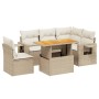 Juego de sofás jardín con cojines 6 pzas ratán sintético beige de , Conjuntos de jardín - Ref: Foro24-3271758, Precio: 444,43...