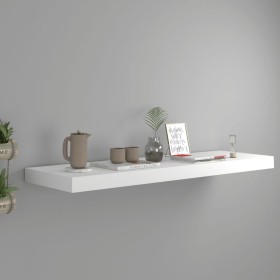 Estante flotante de pared MDF blanco 80x23,5x3,8 cm de vidaXL, Estantes y estanterías - Ref: Foro24-323814, Precio: 22,02 €, ...