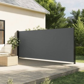 Toldo lateral retráctil gris antracita 180x600 cm de , Sombrillas - Ref: Foro24-4004548, Precio: 114,12 €, Descuento: %