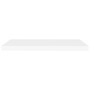 Estante flotante de pared MDF blanco 80x23,5x3,8 cm de vidaXL, Estantes y estanterías - Ref: Foro24-323814, Precio: 22,02 €, ...