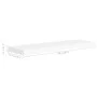 Estante flotante de pared MDF blanco 80x23,5x3,8 cm de vidaXL, Estantes y estanterías - Ref: Foro24-323814, Precio: 25,24 €, ...