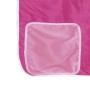 Cama alta para niños con cortinas madera pino rosa 80x200 cm de , Camas y somieres - Ref: Foro24-3283816, Precio: 185,18 €, D...