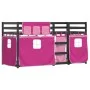 Bunk bed with solid pine wood curtains 90x190 cm by , Beds and slatted bases - Ref: Foro24-3283945, Price: 214,76 €, Discount: %