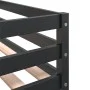 Bunk bed with solid pine wood curtains 90x190 cm by , Beds and slatted bases - Ref: Foro24-3283945, Price: 214,76 €, Discount: %