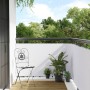 Toldo para balcón ratán sintético blanco 400x90 cm de , Paneles de vallas - Ref: Foro24-156284, Precio: 37,73 €, Descuento: %