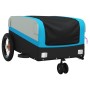 Remolque para bicicleta hierro negro y azul 30 kg de , Remolques para bicicletas - Ref: Foro24-94058, Precio: 85,05 €, Descue...
