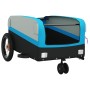 Remolque para bicicleta hierro negro y azul 30 kg de , Remolques para bicicletas - Ref: Foro24-94058, Precio: 85,05 €, Descue...