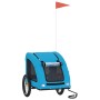 Remolque de bicicleta mascotas hierro tela Oxford azul de , Cochecitos para mascotas - Ref: Foro24-93967, Precio: 100,53 €, D...