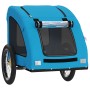 Remolque de bicicleta mascotas hierro tela Oxford azul de , Cochecitos para mascotas - Ref: Foro24-93967, Precio: 100,53 €, D...