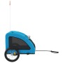 Remolque de bicicleta mascotas hierro tela Oxford azul de , Cochecitos para mascotas - Ref: Foro24-93967, Precio: 100,53 €, D...
