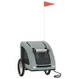 Remolque de bicicleta mascotas hierro tela Oxford gris de , Cochecitos para mascotas - Ref: Foro24-93965, Precio: 100,31 €, D...