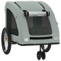 Remolque de bicicleta mascotas hierro tela Oxford gris de , Cochecitos para mascotas - Ref: Foro24-93986, Precio: 123,31 €, D...