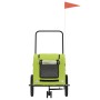 Remolque de bicicleta mascotas hierro tela Oxford verde de , Cochecitos para mascotas - Ref: Foro24-93990, Precio: 123,30 €, ...
