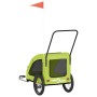 Remolque de bicicleta mascotas hierro tela Oxford verde de , Cochecitos para mascotas - Ref: Foro24-93990, Precio: 123,30 €, ...