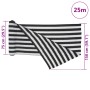 Red de privacidad HDPE gris antracita y blanco 1,5x25 m 75 g/m² de , Sombrillas - Ref: Foro24-4003660, Precio: 26,74 €, Descu...