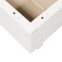 Jardinera de madera maciza de pino blanco 50x50x26,5 cm de , Maceteros y jardineras - Ref: Foro24-847294, Precio: 63,53 €, De...